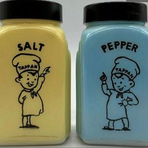 Vintage McKee Salt and Pepper Shakers - No Chips!